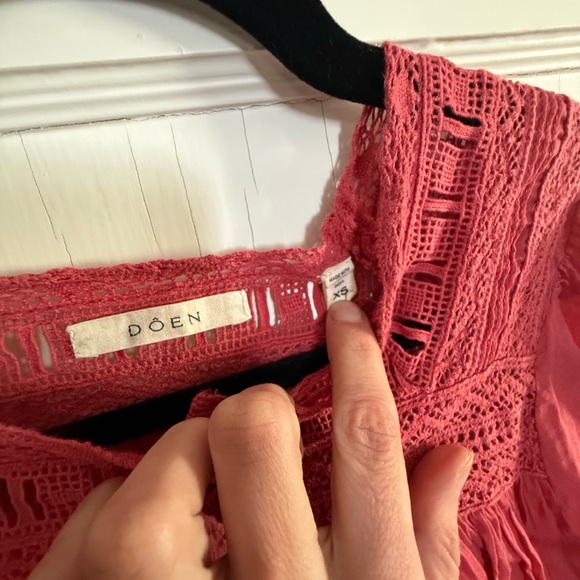 DÔEN Cadenza Nightgown in Stargazer Liliy - Picture 5 of 6